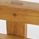 Spacious oak cabinet for vinyl record collection