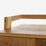 Spacious oak cabinet for vinyl record collection